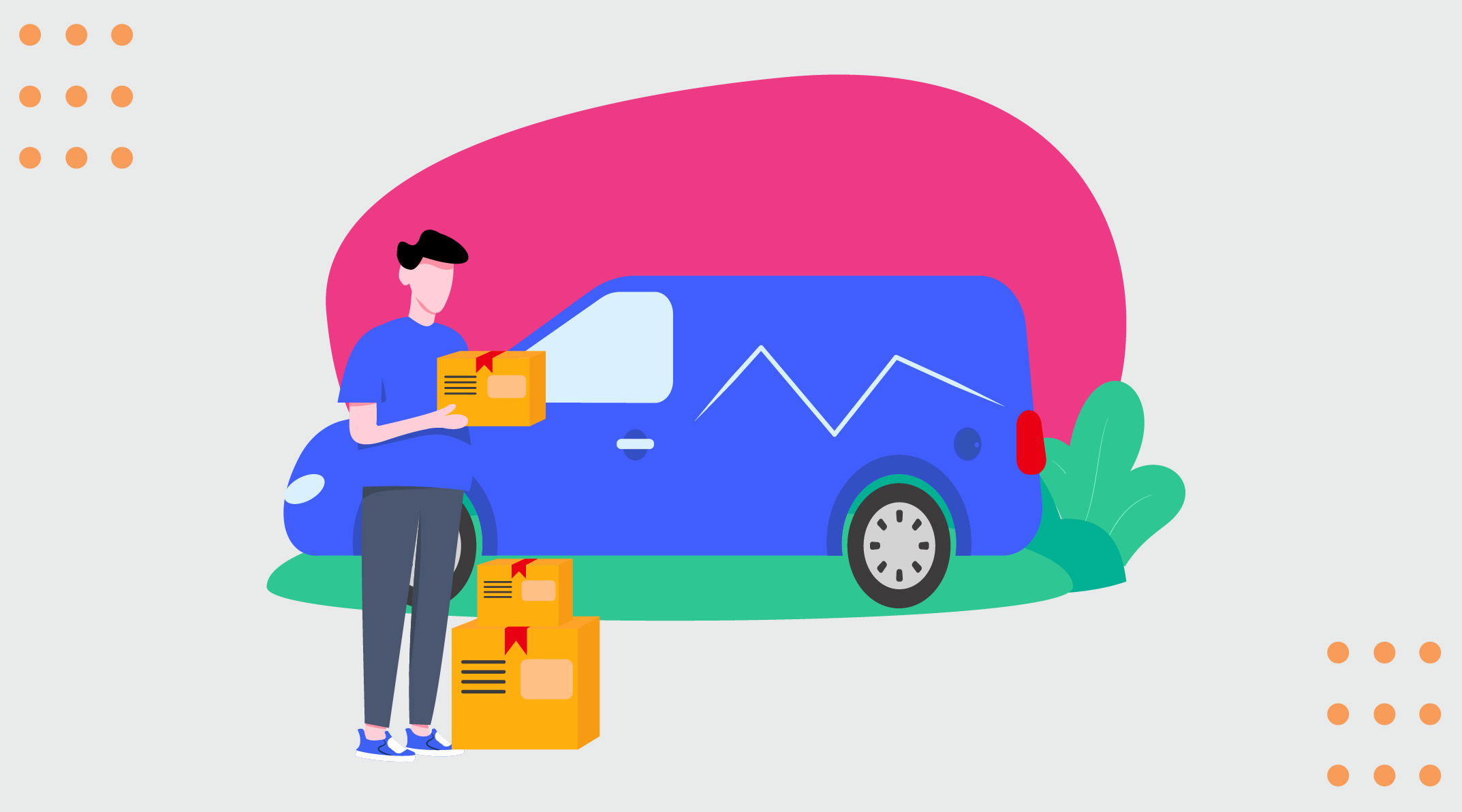 Repartidores con auto propio